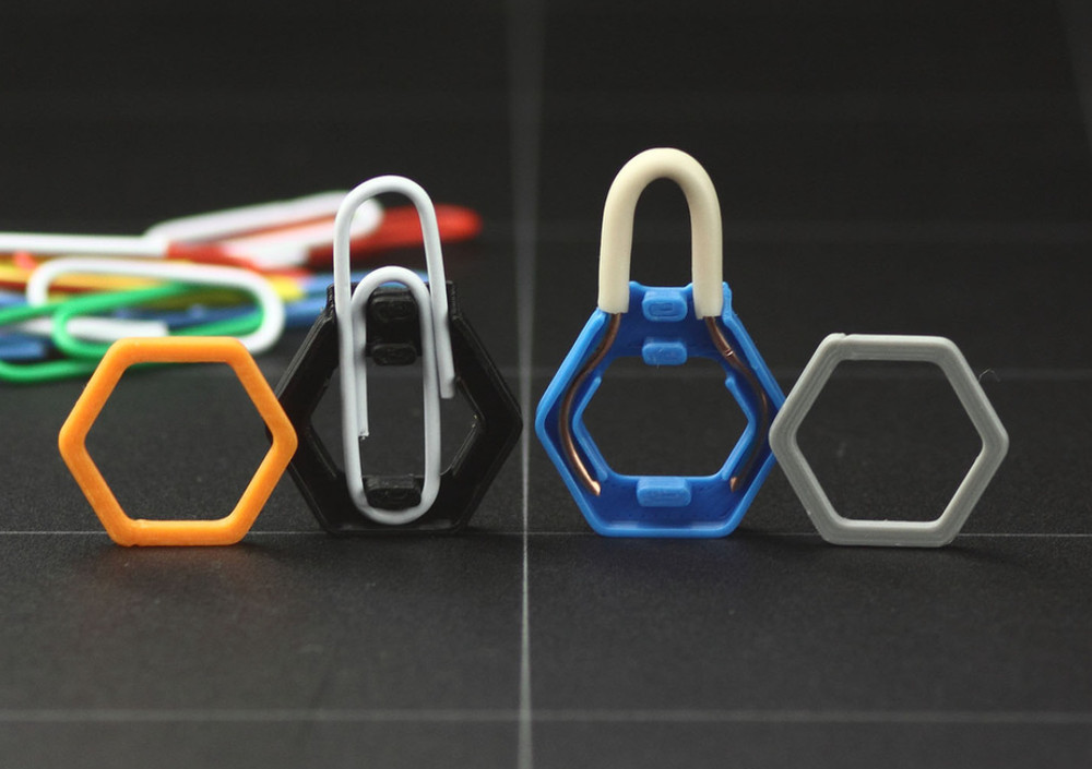 3D Printed Zipper Puller Paper Clip (4 PCS)