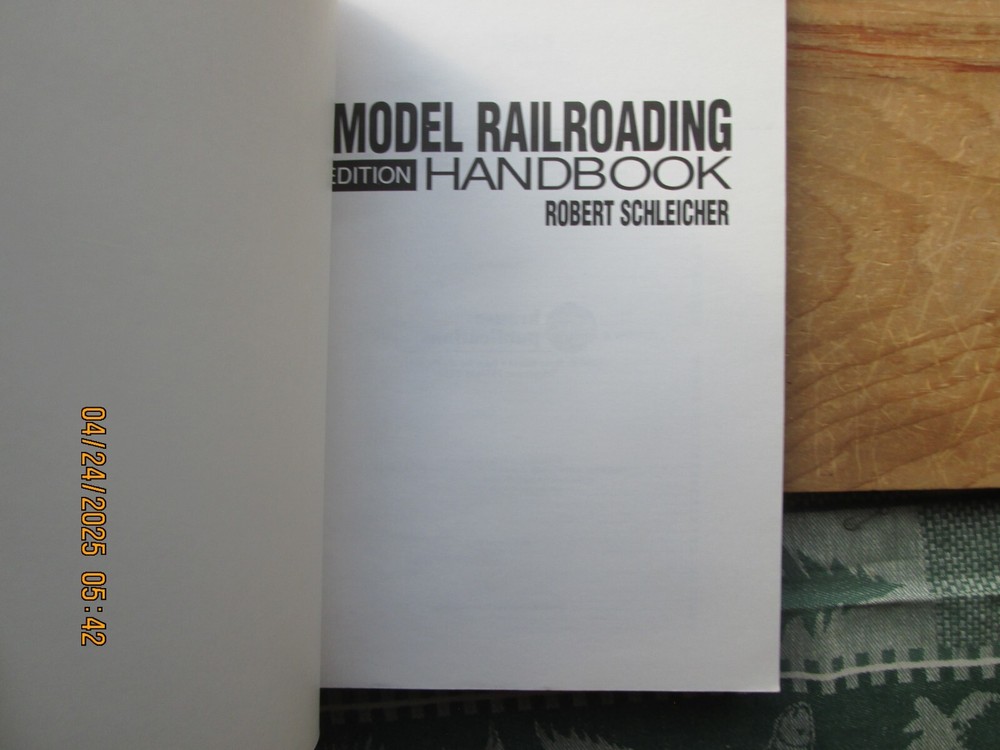 The HO model railroading handbook 3rd edition 1998