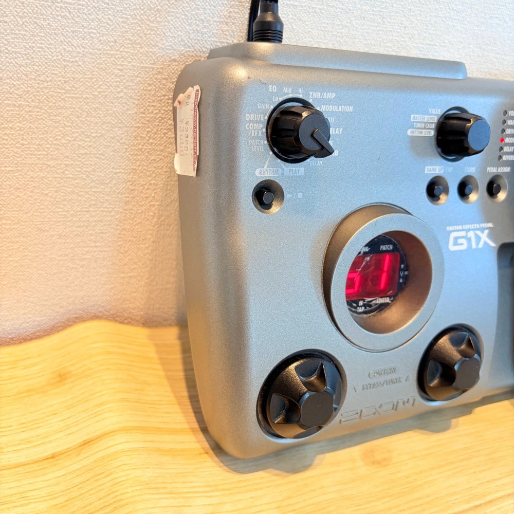 Zoom G1X Guitar Multi-Effects Processor Pedal with Expression Pedal Used Japan