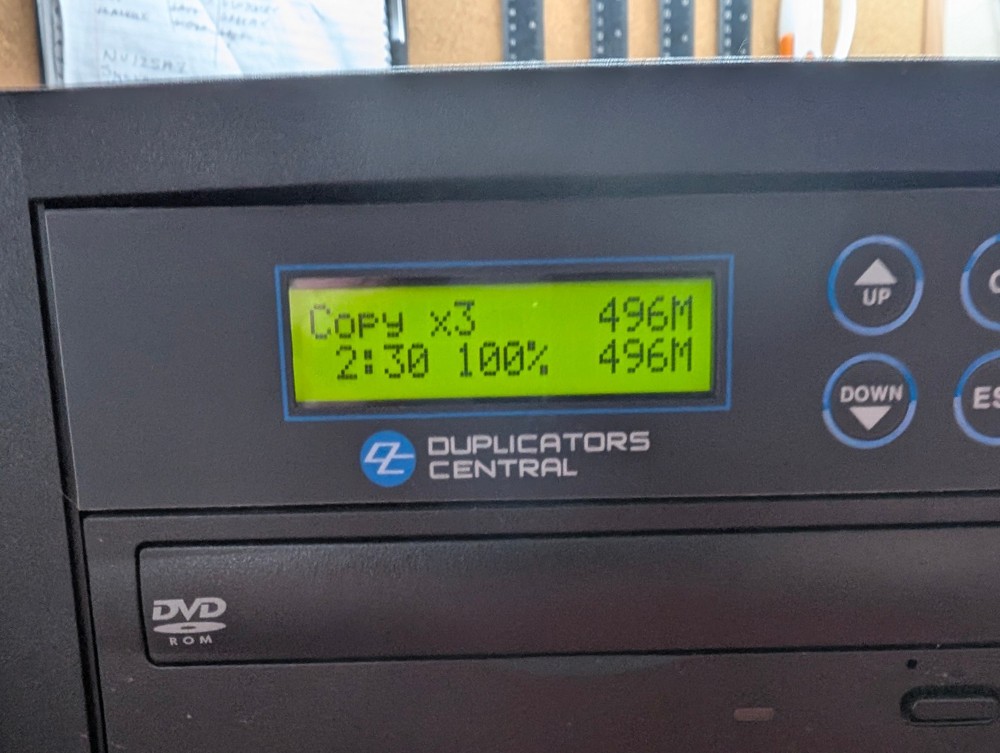SATA 1-3 DISC CD/DVD DUPLICATION TOWER BURNER COPIER DUPLICATORS CENTRAL