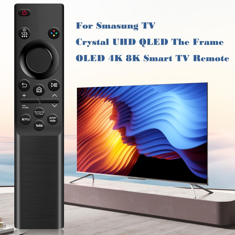 [2 Pack] Universal Replacement for Samsung TV Remote Control, Black