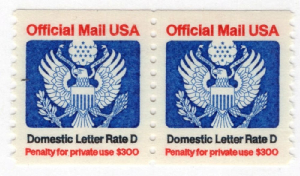 U.S. - O139 - Pair - EXTRA FINE - Never Hinged