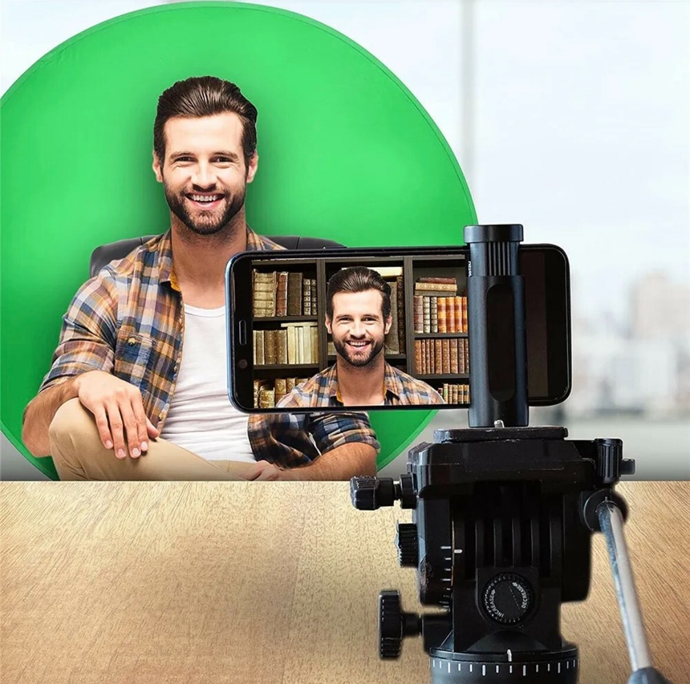 GreenScreen Portable Backdrop Chromakey Background PortScreen Size: Medium 43in 