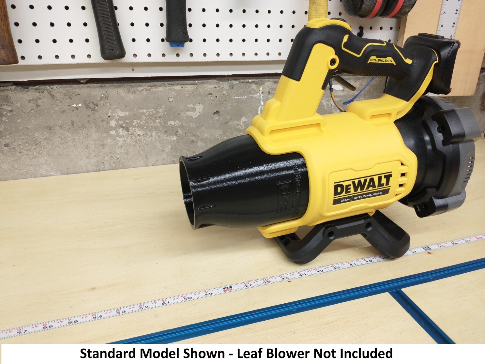 Short, Stubby Nozzle for DeWalt 20V DCBL722 Leaf Blower, Made in USA