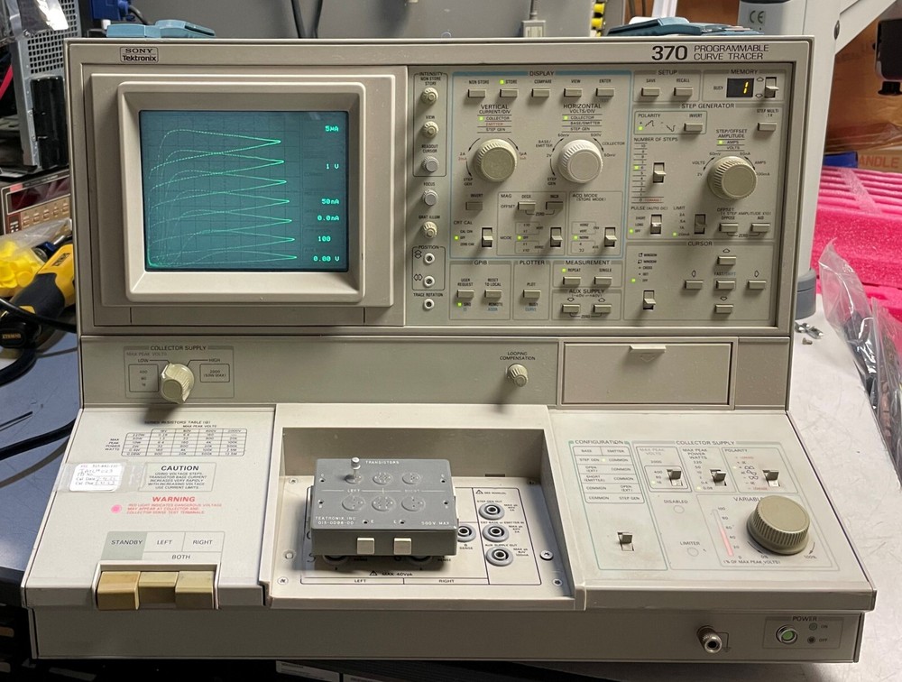 Tektronix Sony 370 Programmable Curve Tracer