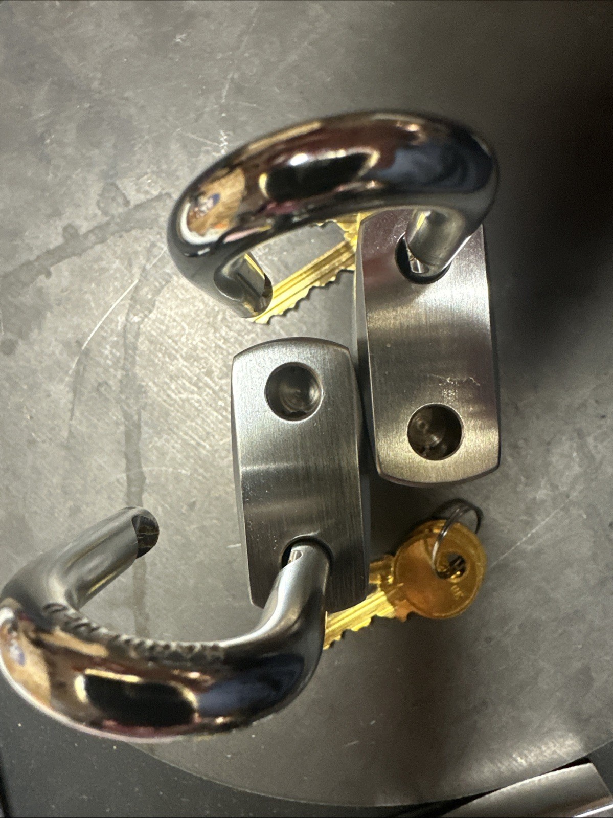 Accentra Assa Abloy PD 416 FC Padlock 1” ST SHK Keyed The Same Not Rekeyable