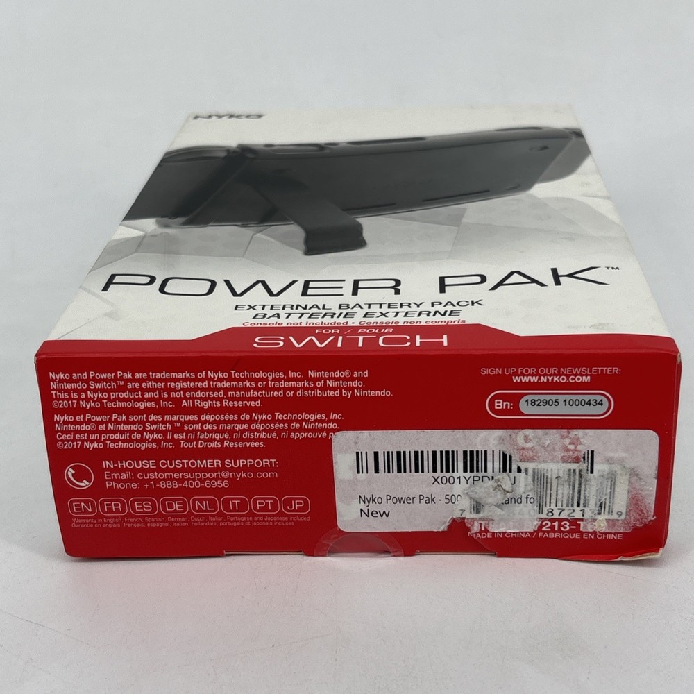 NYKO Power Pak, External Battery Pack For Switch