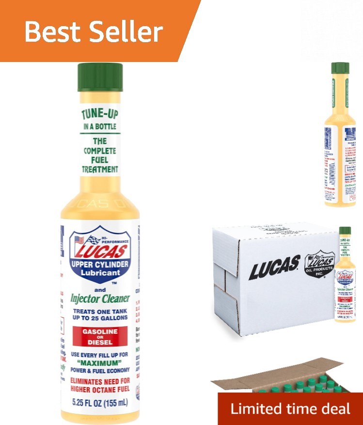 Multi-Action Fuel Additive - 5.25 oz Cylinder Lube for Peak Engine Performance