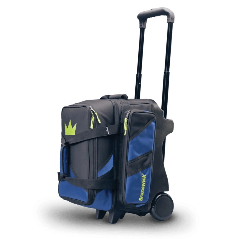 Brunswick Quest Double 2 Ball Roller Black Bowling Bag