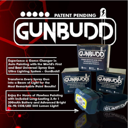 SPRAY GUN LIGHT- GUNBUDD® COB/LED ULTRA LIGHTING SYSTEM!