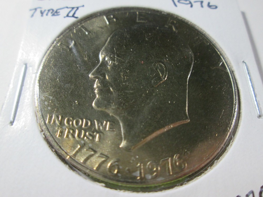 1976 EISENHOWER  UNC FROM MINT SET  TYPE 2   3