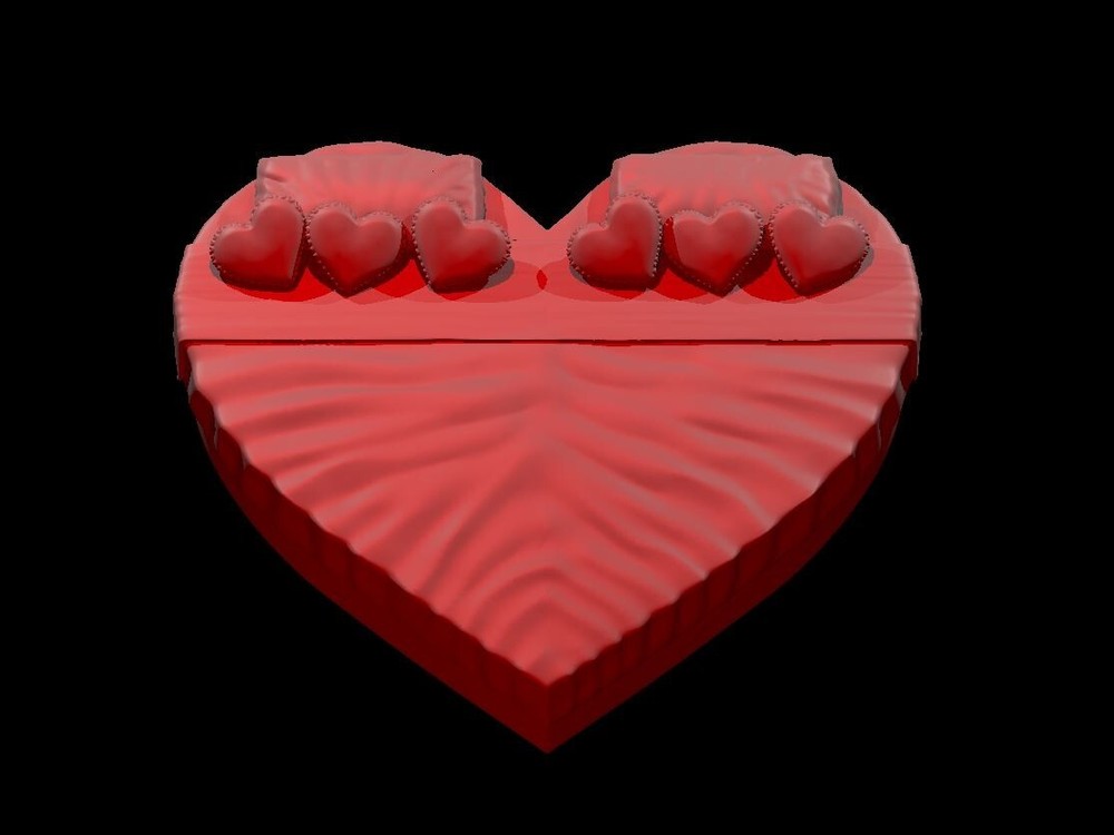 Heart Shaped Bed Mimic Monster Manual 28mm Scale DND D&D Tabletop Mini