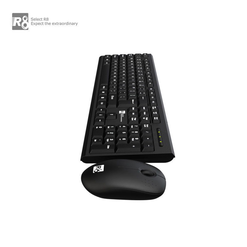 Wireless Mouse Keyboard Combo for Laptop Desktop