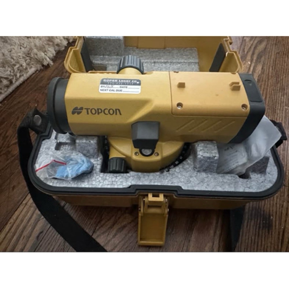 Topcon level AT-B series automatic level 28X power survey With Case