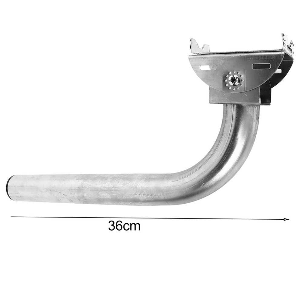 Weather Station Mounting Pole 36cm Antenna Mounting Pole Universal Bracket
