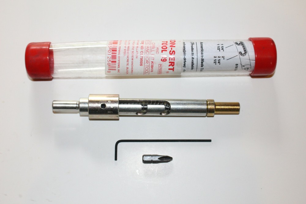 Con-Sert Tool #9 w/ CSB412S Drill Bit, #2 Driver and Hex Tool