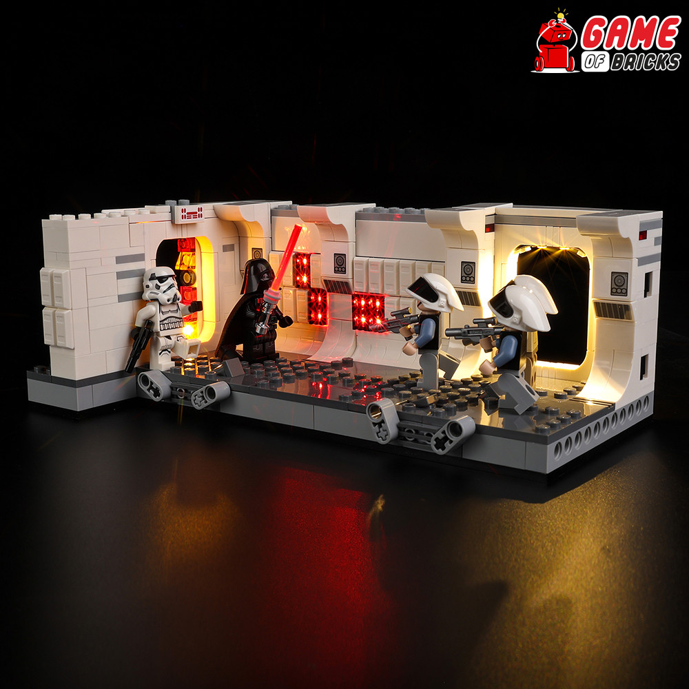 LED Light Kit for Boarding the Tantive IV Set - Compatible with LEGO® 75387