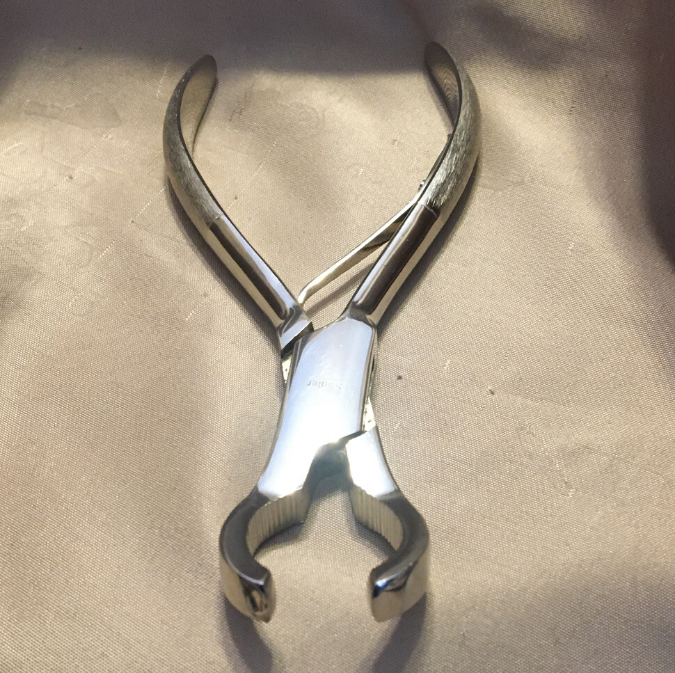 Eyeglass Lab Optical Angled Deblocking Pliers
