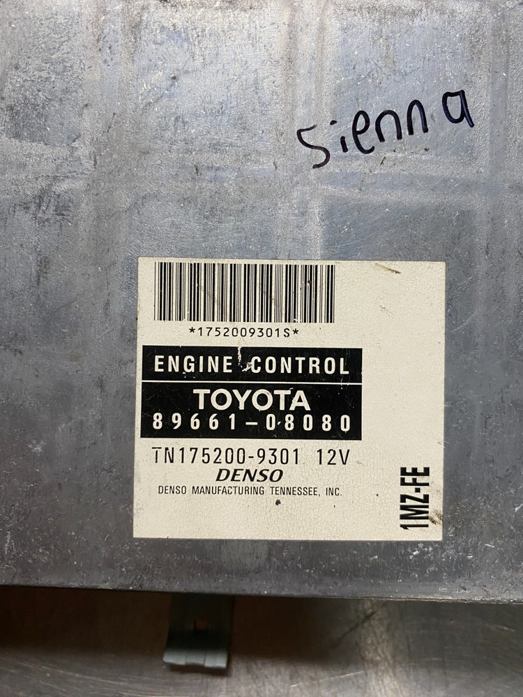 Engine ECM Control Module Fits 02-03 SIENNA 89661-08080 8966108080