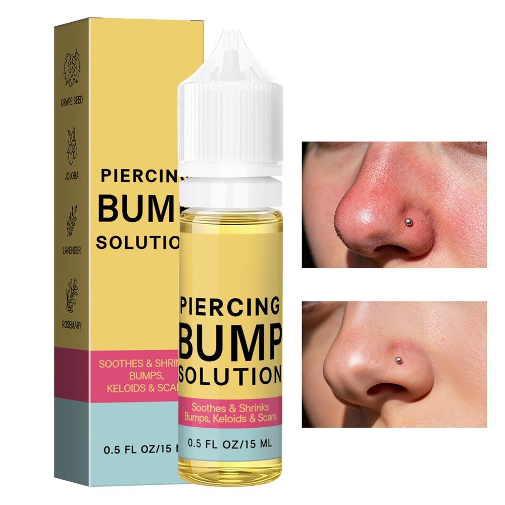 Base Labs Piercing Keloid Bump Duo | Piercing Bump Solution + Keloid Bump Gel
