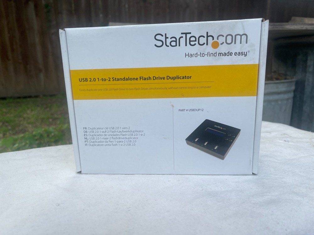 StarTech USBDUP12 1:2 USB 2.0 Duplicator & Eraser
