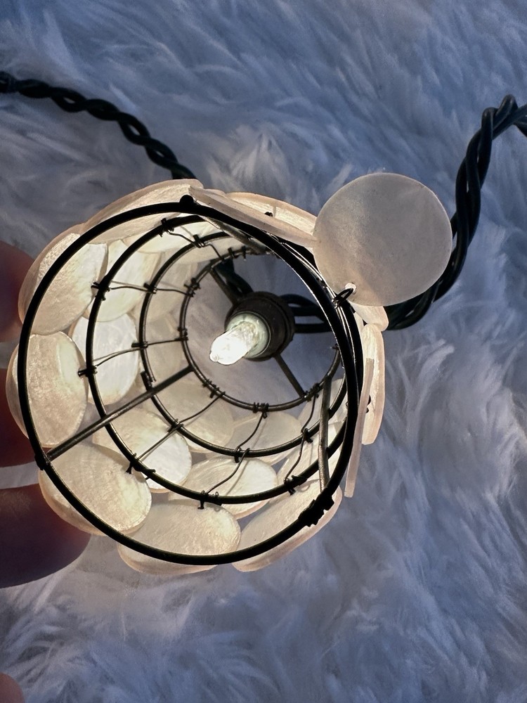 Indoor Outdoor Patio Light String 97 Inches