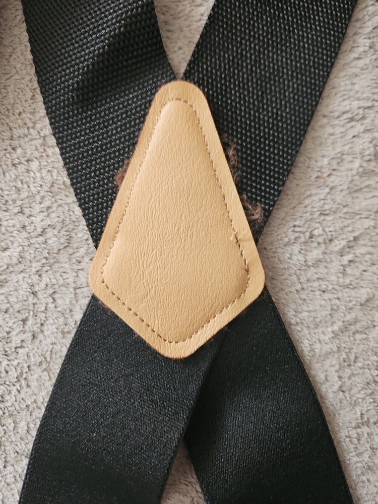 AWP Work Suspenders 2" Adjustable Webbing Black