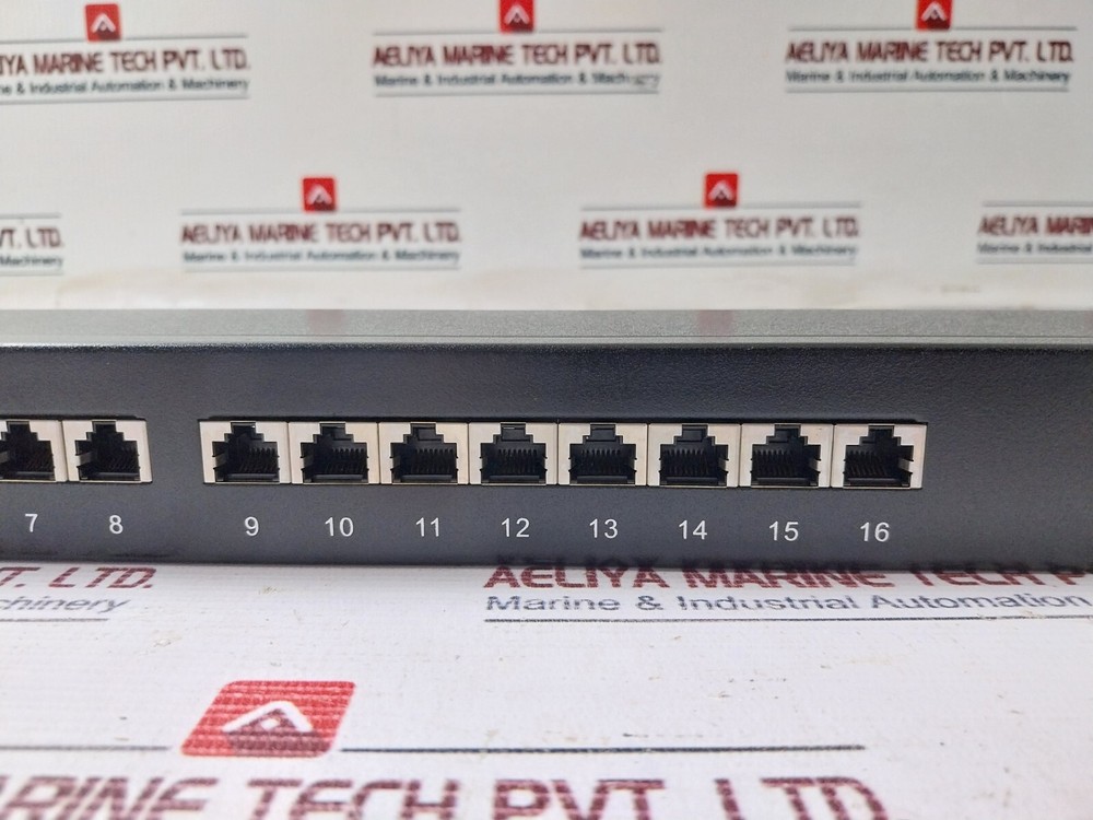 Cat 6 Full Shielded Patch Panel 16 Ports
