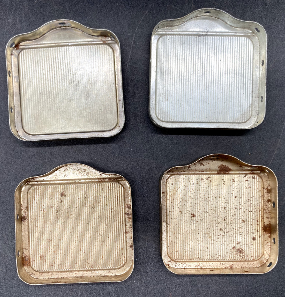 (4) A.C. GILBERT ERECTOR SET PART "MA" RADIATOR, USED