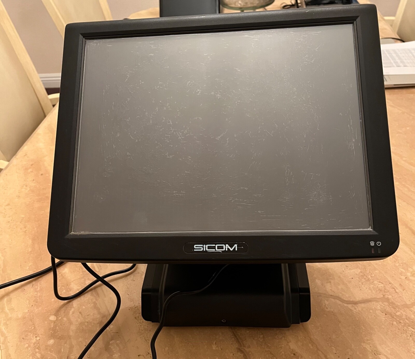 Sicom SL20 POS Terminal Register with Rear Display 2100-00 3LEP33500460