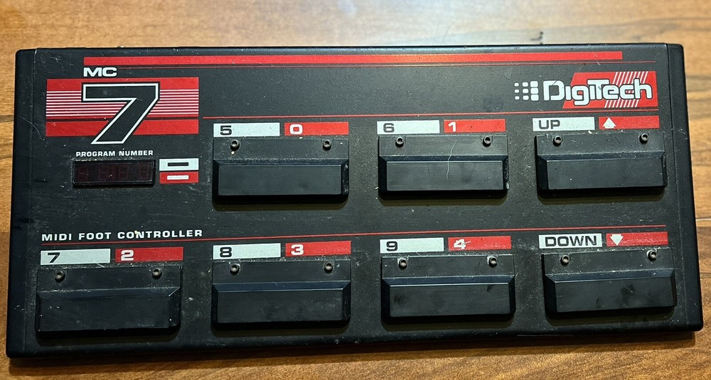 Digitech MC7 MIDI Foot Controller