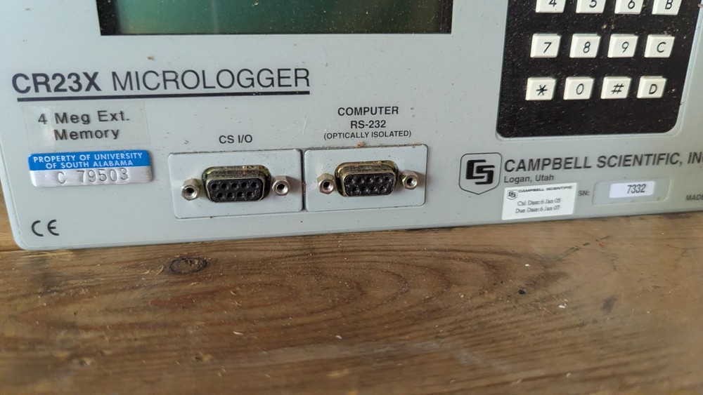 *UNTESTED* Campbell Scientific Micrologger Model CR23X