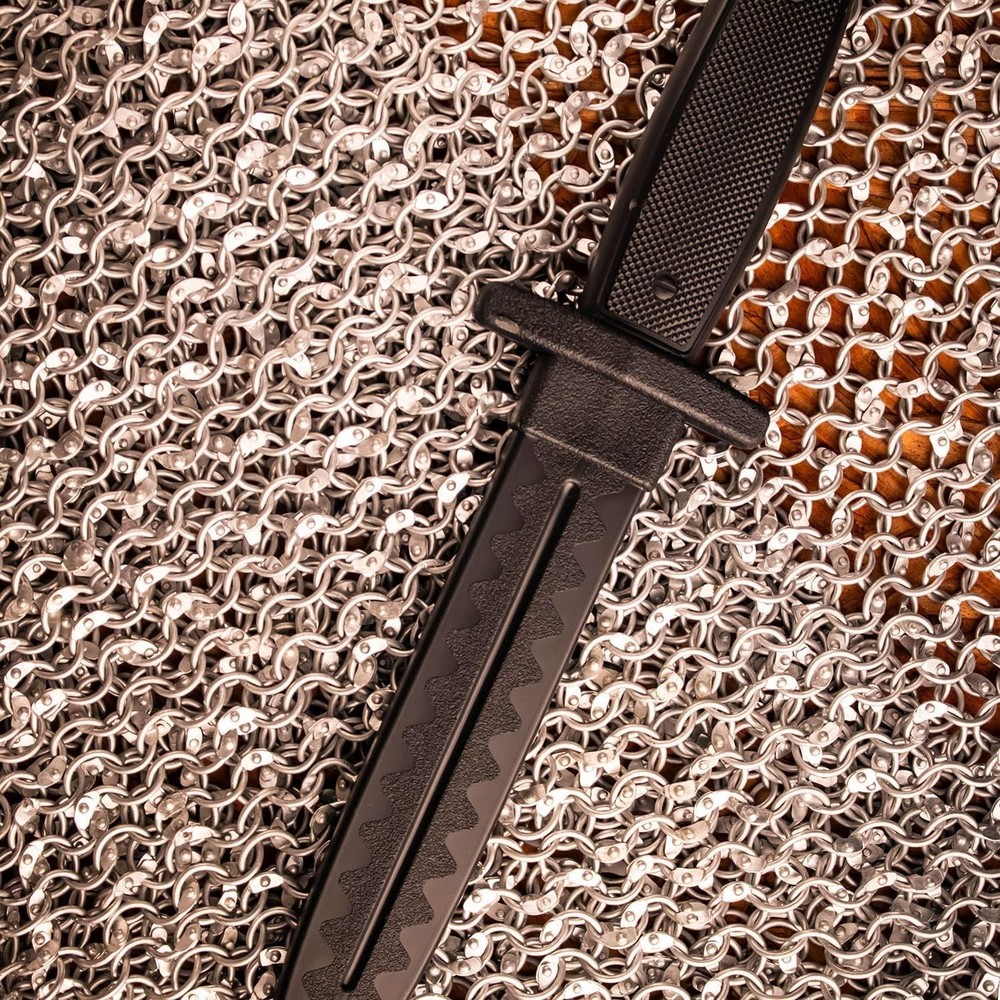 Training Practice Sword, Black Polypropylene, Made in Taiwan E420-PP