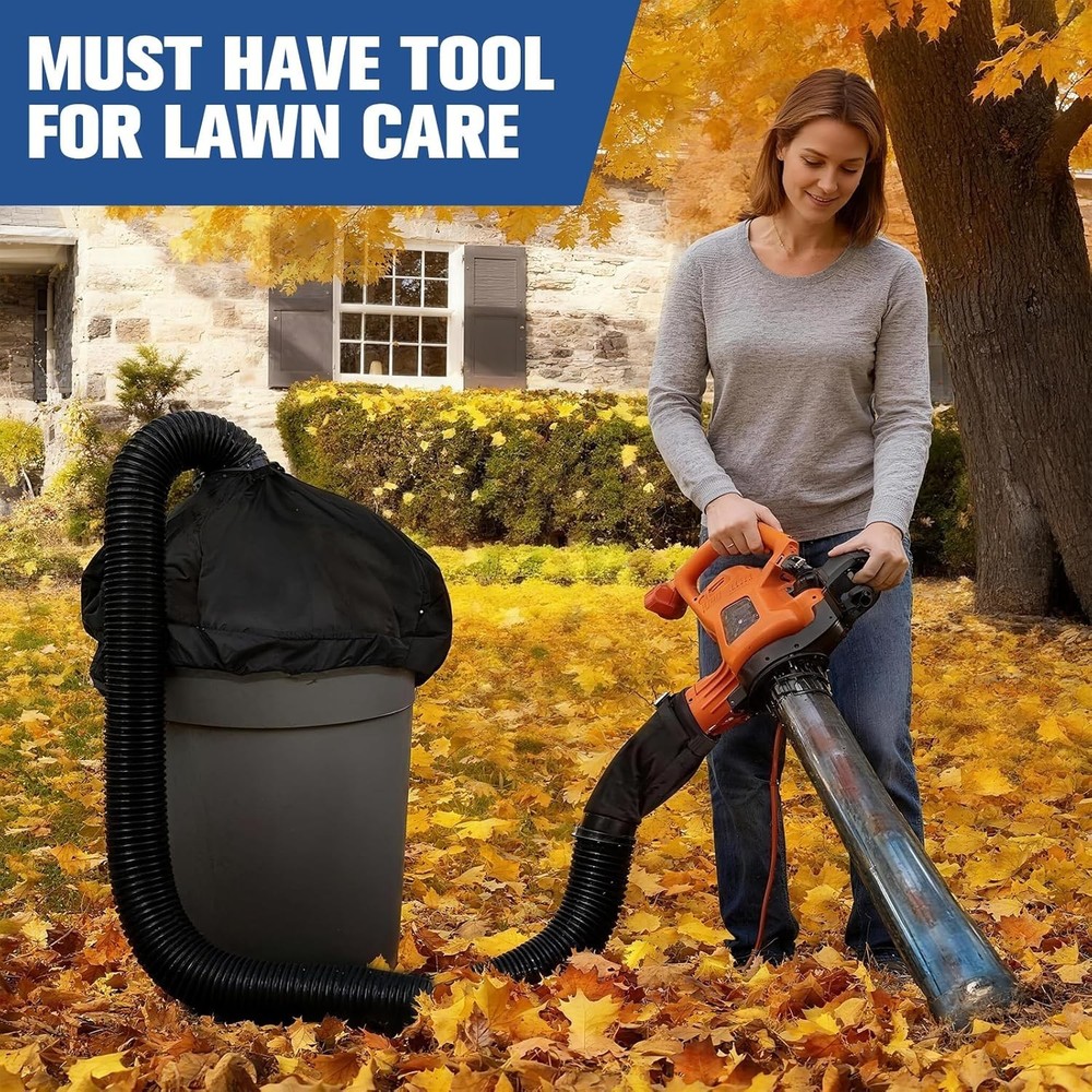 Leaf Collector Compatible with Worx Leaf Blower & Vacuum, Includes Adjustable...
