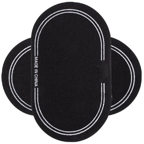 2pcs Drum Kit Pedal Patch Bass Drum Head Protector Sticker Pads Set