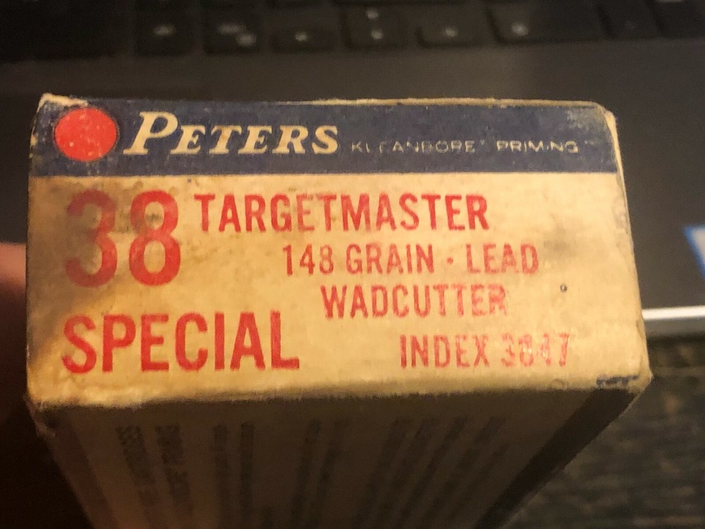 Vintage Peters Shell Box 38 Special Empty