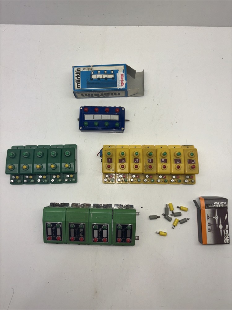 MARKLIN, TRIX, And FLEISCHMANN Switch Controllers.