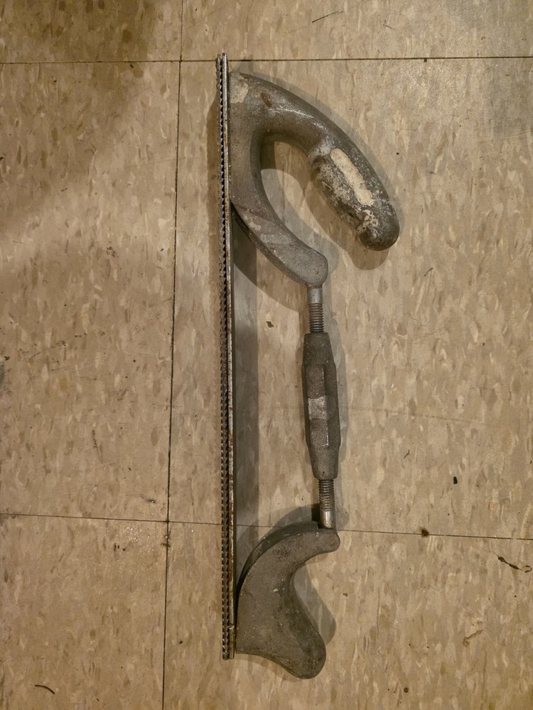 Vintage Hand Rasp File Adjustable Holder