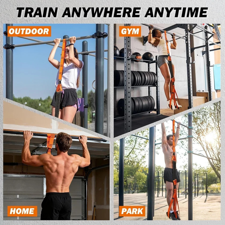 Pull up Assistance Bands 350Lbs Heavy Duty Resistance Band for Pull Up 4 PullPul