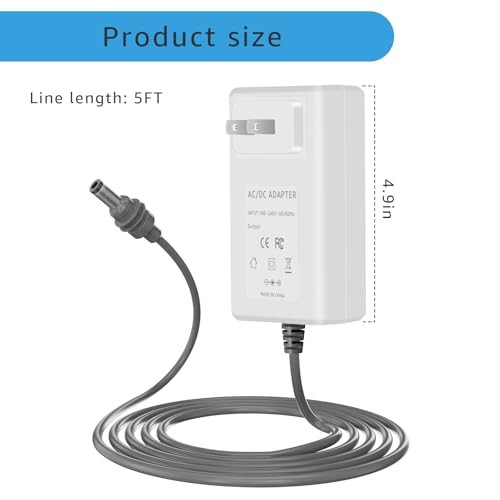 Suitable for Starlink Mini Power Adapter, Replace 30V 2A Wall Mounted Power