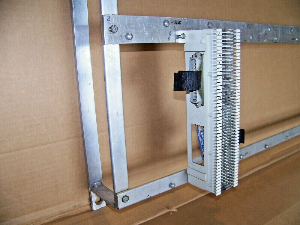66 Block rack 18 position Server Rack Patch Panel 23"3/4 x 35"