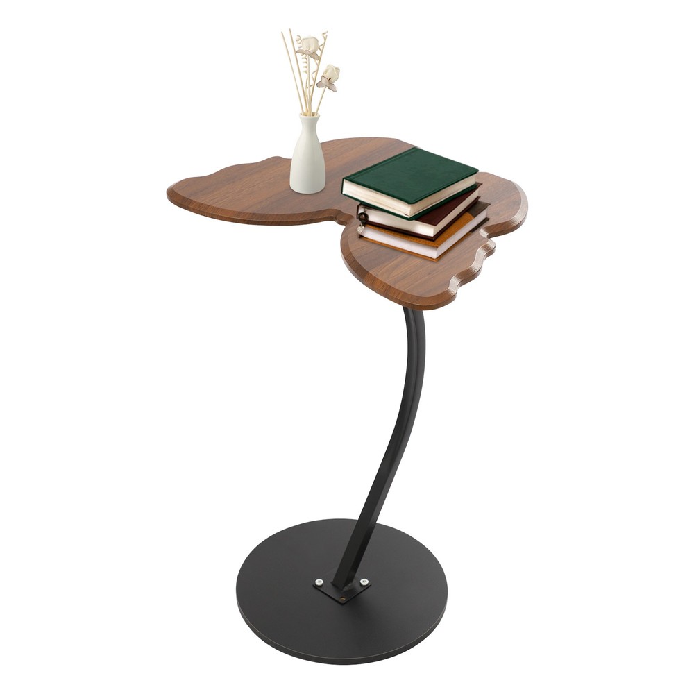 22.83 in Tall End Table Sofa Side Table Multi-purpose Small Space Table