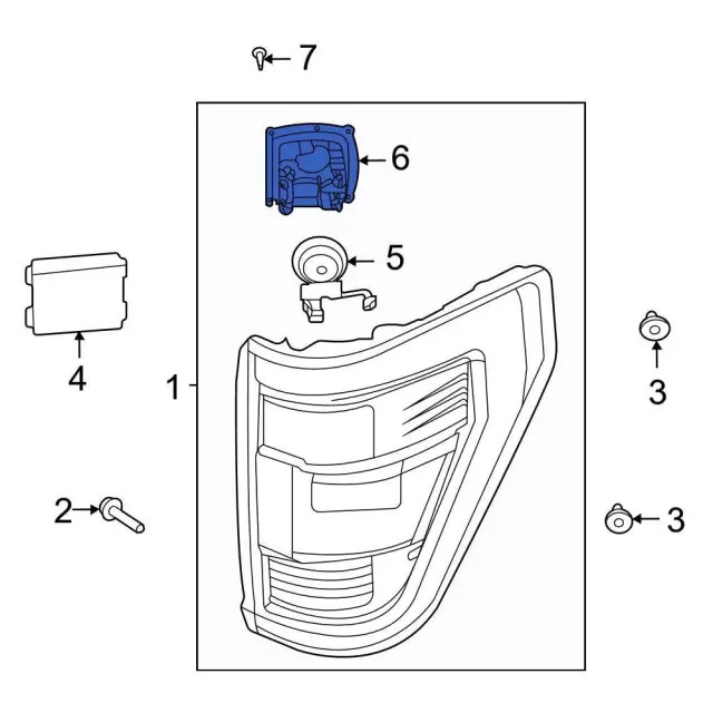 Genuine Ford Bracket ML3Z-14D189-N