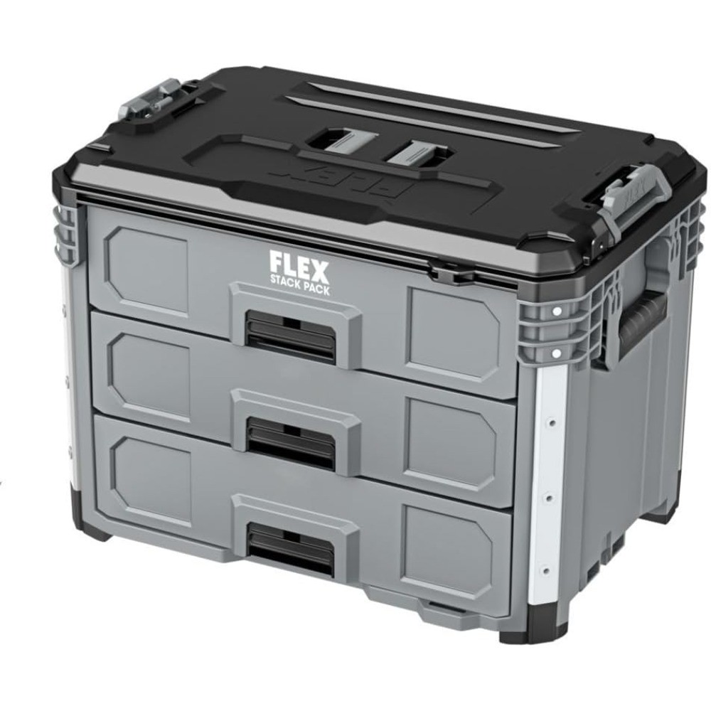 3-Drawer Portable Tool Box Storage Case Organizer with Handle
