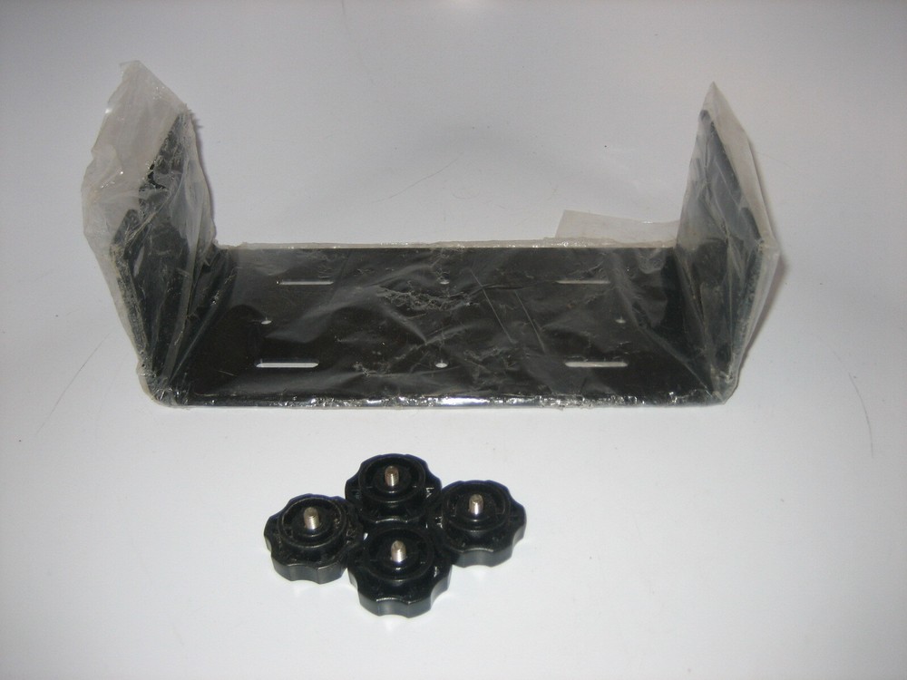 Icom *NEW* Mounting Bracket & Knobs for IC-M125 IC-M126 IC-M127 Black