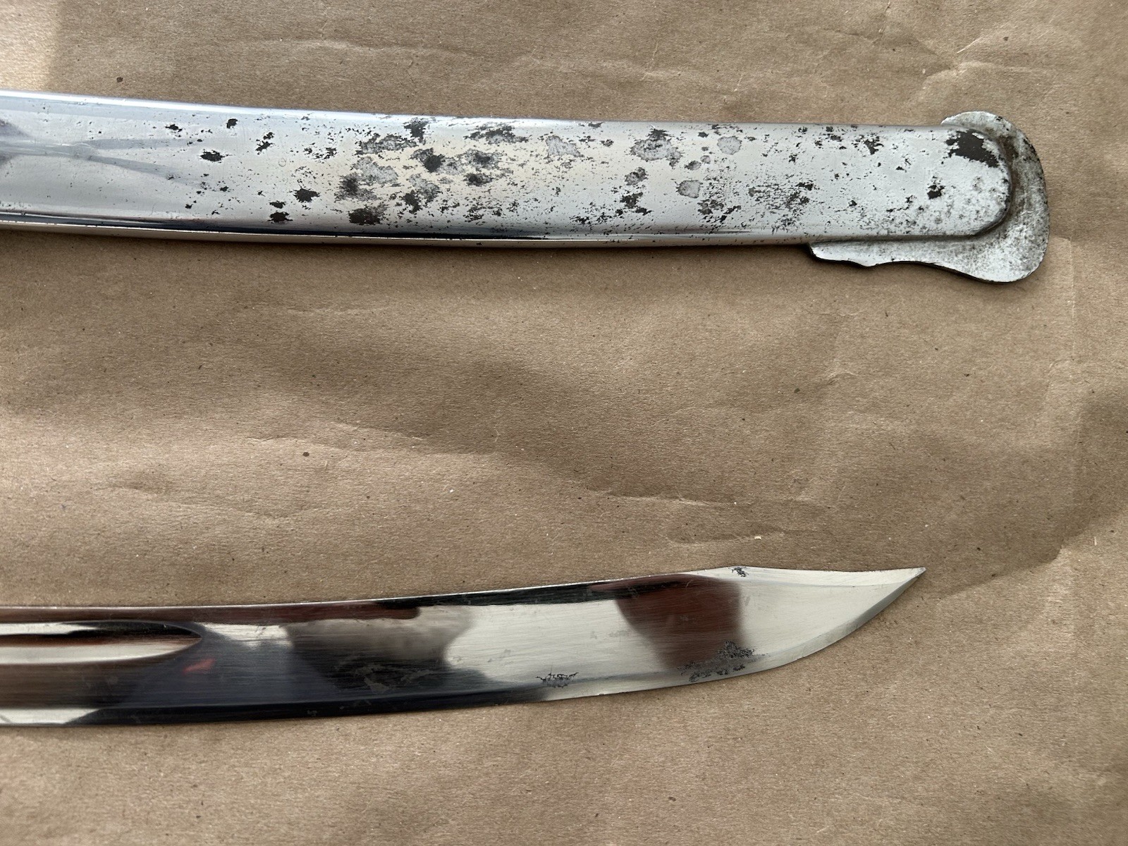 EARLY M1905 DUTCH POLICE KLEWANG CUTLASS SWORD - By Horster Solingen