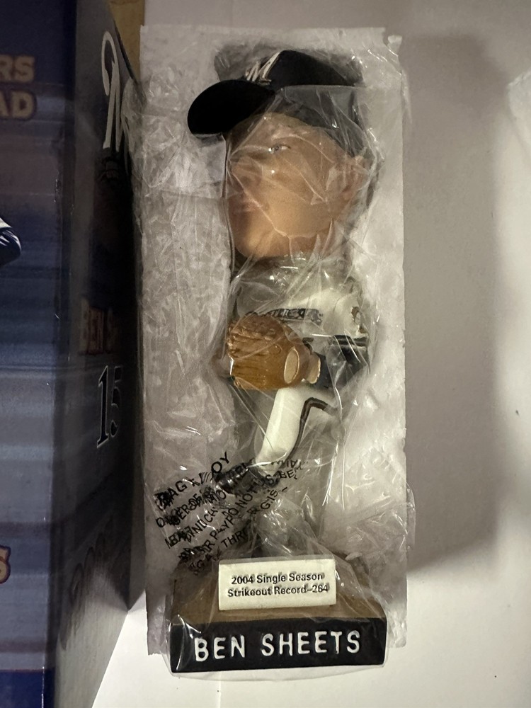 2005 Milwaukee Brewers Ben Sheets Bobblehead NIB