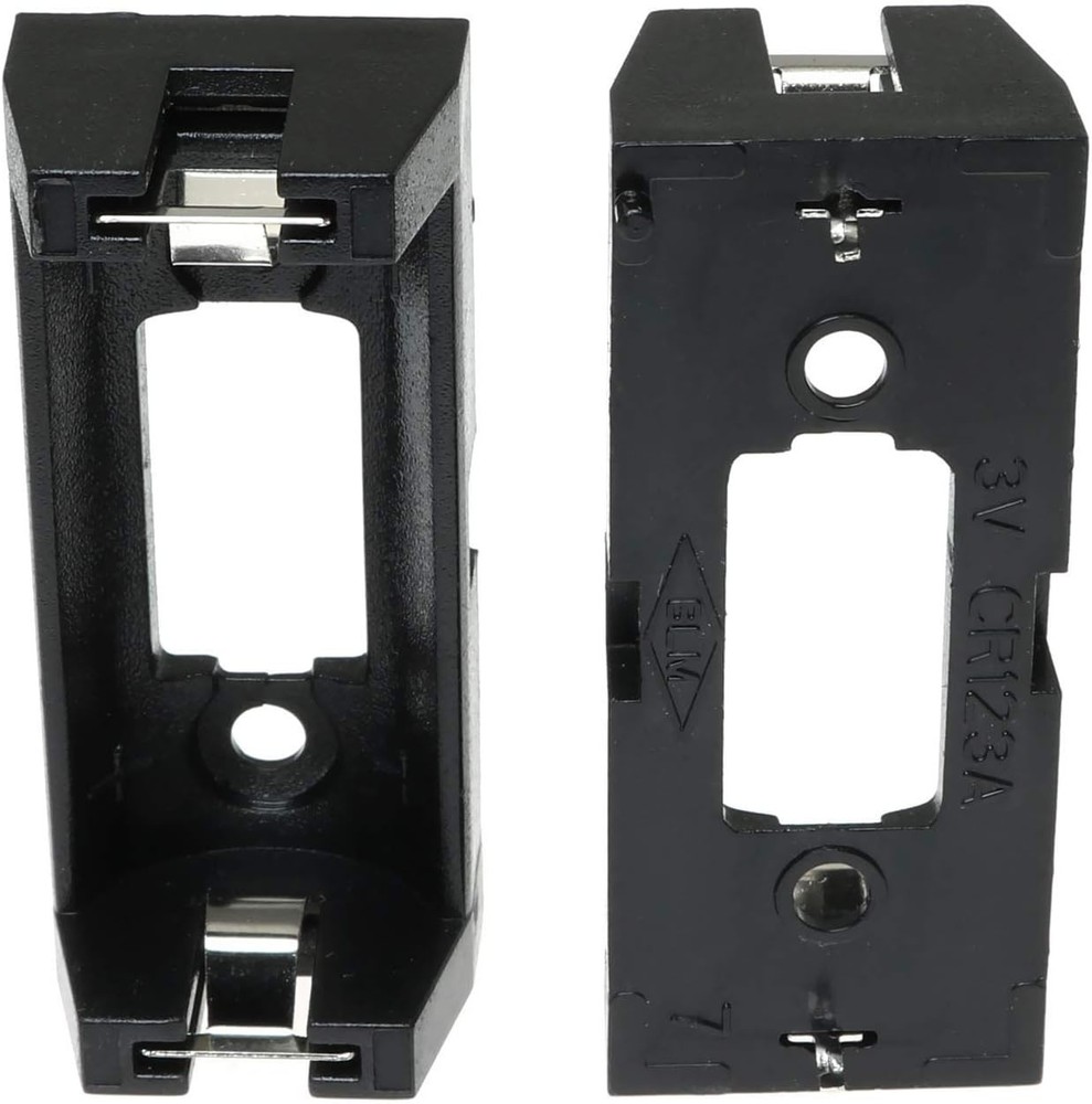 CR123 Battery Holder PCB Plug In 5 Pack
