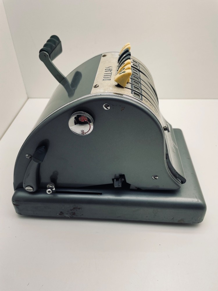 Paymaster Check Machine Series S-600 Vintage