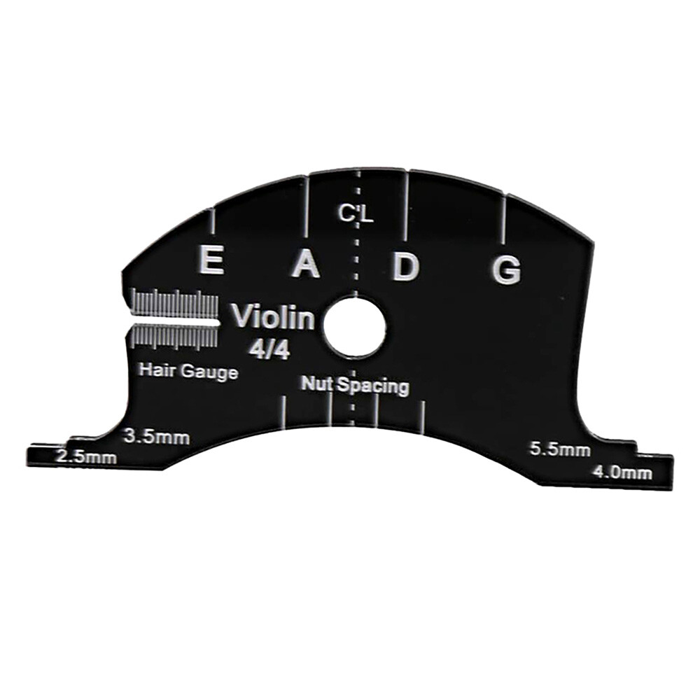 violin Bridges Repair Reference Tool Fingerboard Scraper Making Template Tool